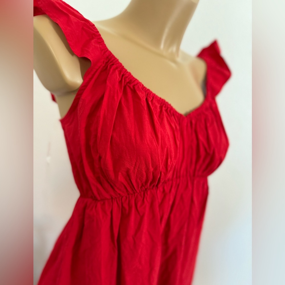 NWT Women's Flutter Cap Sleeve Maxi A-Line Dress - Universal Thread - Picture 5 of 5